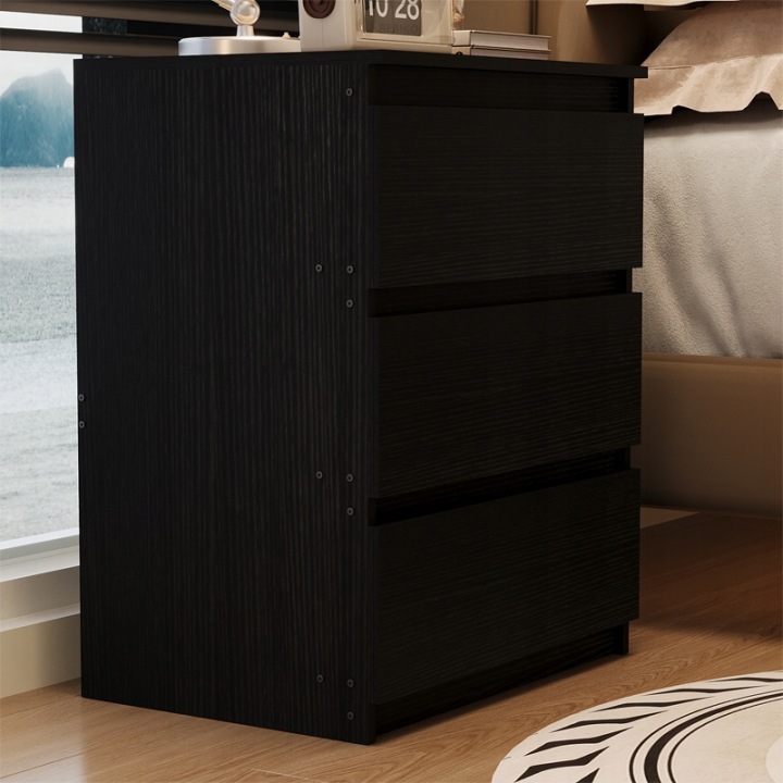 SZAFKA-NOCNA-STOLIK-SYPIALNIA-KOMODA-3-SZUFLADY-CZARNA-LOFT-NOWOCZESNA-60CM-Kod-producenta-SZAFKA-NOCNA-STOLIK-SYPIALNIA-3-SZUFLADY