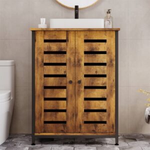 Loft Rustikální Skříňka pod Umyvadlo – Hnědá Stojací 62 cm